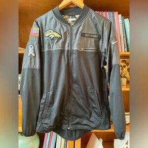 EUC RARE Nike 2016 Denver Broncos Salute To Service Full Zip Jacket NFL Men’s M